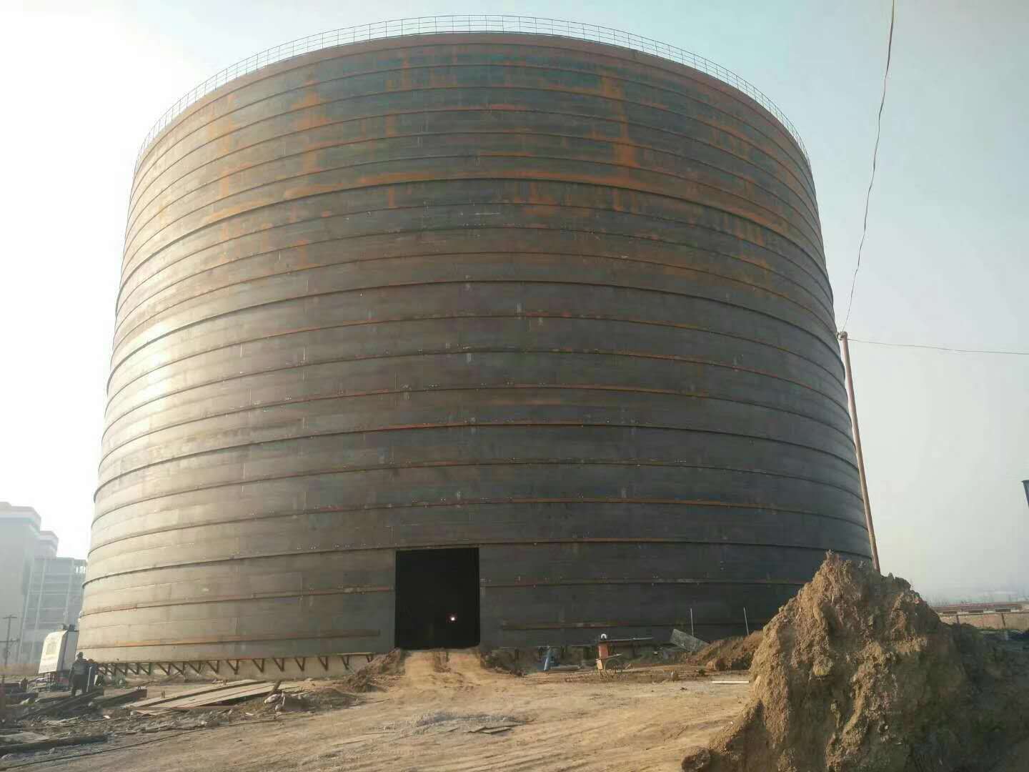 乌坡镇承建大型钢板库的好处及原理