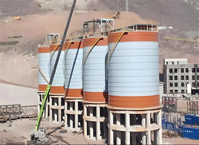 乌坡镇高架钢板仓